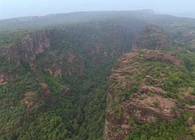 Aerial View of Pachmarhi Hills Madhya Pradesh India
