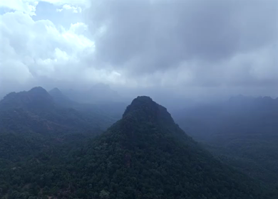 Aerial View of Pachmarhi Hills Madhya Pradesh India