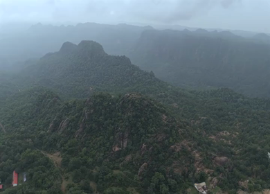 Aerial View of Pachmarhi Hills Madhya Pradesh India