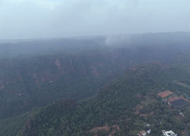 Aerial View of Pachmarhi Hills Madhya Pradesh India