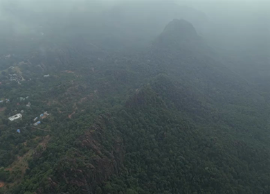 Aerial View of Pachmarhi Hills Madhya Pradesh India