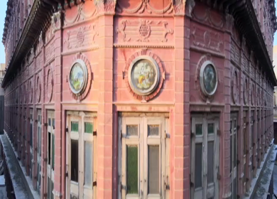 Aerial View of Rampuria Haveli Heritage Architecture in Bikaner Rajasthan India