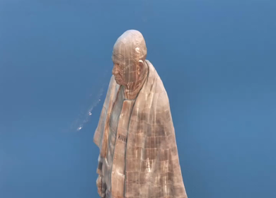 Aerial View of Statue of Unity and Narmada River Gujarat