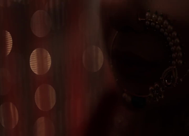 A Slow motion Shot of an Indian Bride showing her Bridal Jewellery at her Indian Wedding in India