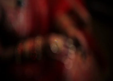 A Shot of an Indian Bride showing her Bridal Jewellery at her Indian Wedding in India