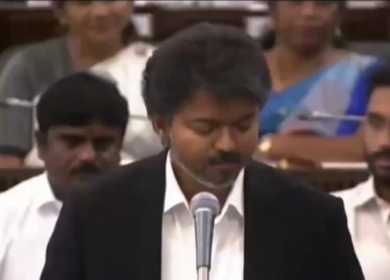 12th May 2026 : Actor Vijay Delivering Speech in Tamil Nadu Legislative Assembly Chennai India