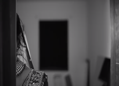 Shot of a beautiful Indian Bride posingfor her wedding shoot in New Delhi, India