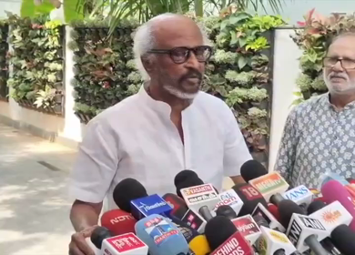 17th May 2026 : Rajinikanth Reacts to Vijay Becoming Tamil Nadu Chief Minister After TVK Election Victory in Chennai India