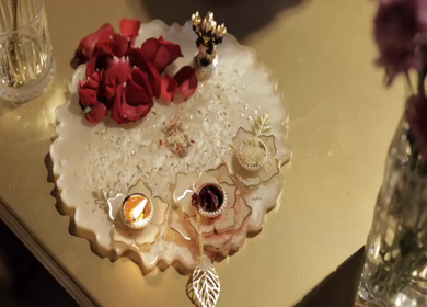 A Slow Motion Shot of an Indian Wedding where rituals are being performed in India