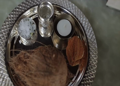 A Slow Motion Shot of an Indian Wedding where rituals are being performed in India