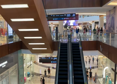 30 March 2023 : Shot of People Shopping at The Dubai Mall in Dubai,UAE