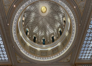 30 March 2023 : Shot of Qasr Al Watan, Presidential Palace of the United Arab Emirates,Abu Dhabi 