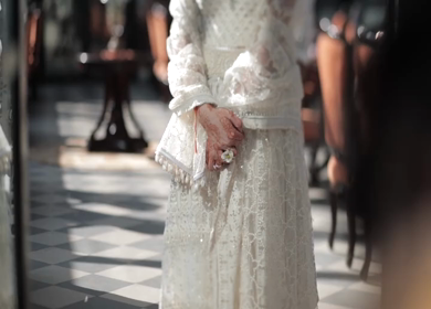 Shot of a beautiful Indian Bride posing for her wedding shoot in India