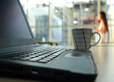 Shot of an Indian Girl doing work discussion over a phone call in office
