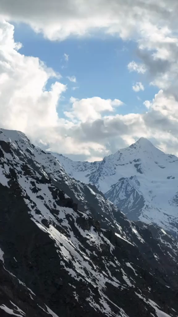 Vertical Aerial View of Snow-Covered Baralacha La Pass, Himalayan Mountains, Ladakh, India