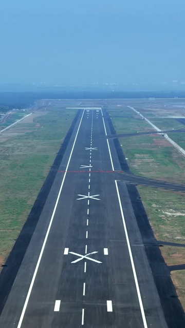 Vertical Aerial View of Alluri Sitarama Raju International Airport Bhogapuram Under Construction Andhra Pradesh India