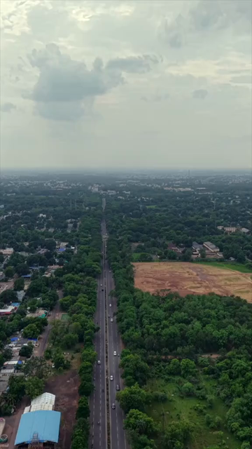 Vertical Aerial View of Bhilai Steel Plant Chhattisgarh India