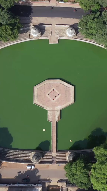 Vertical Aerial View of Dhrupad Singers Performing in Gwalior Madhya Pradesh India