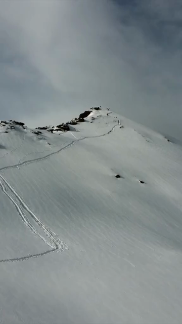 Vertical Aerial View of Kedarkantha Trek Snow Camp and Himalayan Mountains Uttarakhand