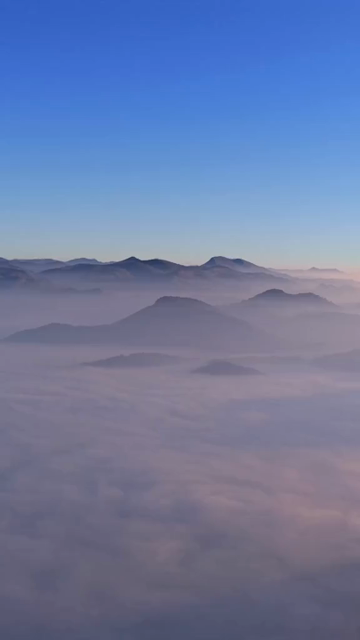 Vertical Aerial View of Lambasingi Viewpoint, Andhra Pradesh, India