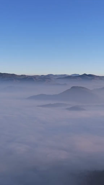 Vertical Aerial View of Lambasingi Viewpoint, Andhra Pradesh, India