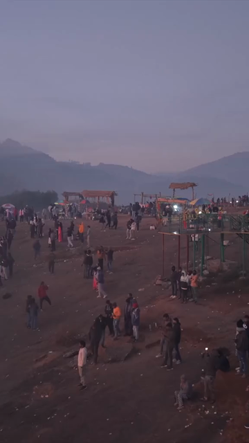 Vertical Aerial View of Madagada Viewpoint, Araku Valley, Andhra Pradesh
