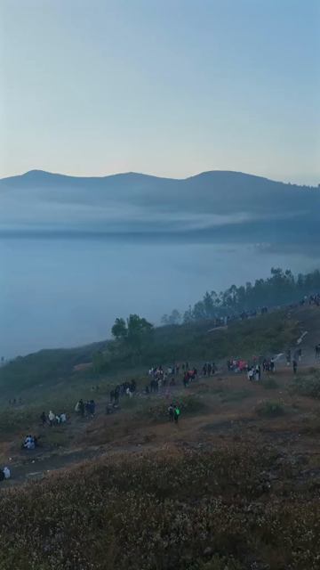 Vertical Aerial View of Madagada Viewpoint, Araku Valley, Andhra Pradesh