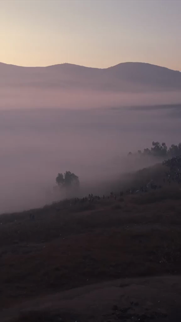 Vertical Aerial View of Madagada Viewpoint, Araku Valley, Andhra Pradesh