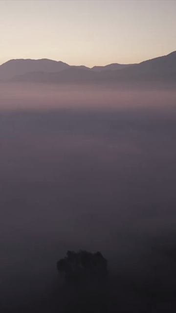 Vertical Aerial View of Madagada Viewpoint, Araku Valley, Andhra Pradesh