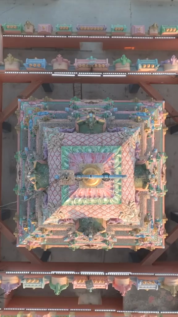 Vertical Aerial View of Maha Kumbh Mela 2025 in Prayagraj, India