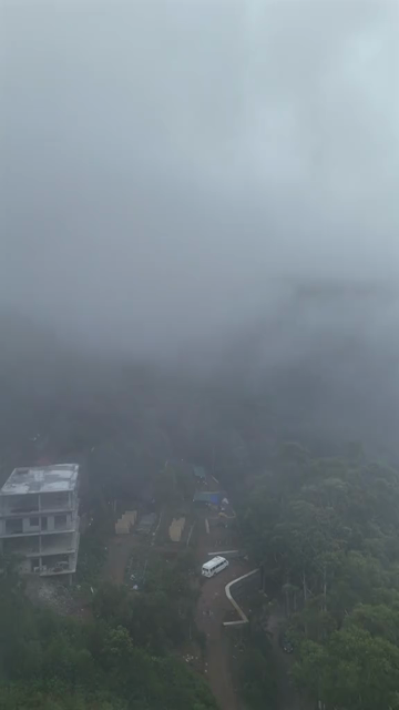 Vertical Aerial View of Scenic Mountain Roads and Tea Plantations in Munnar Kerala India