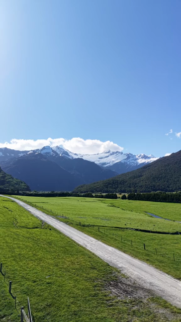 Vertical Aerial View of Rob Roy Glacier Valley New Zealand