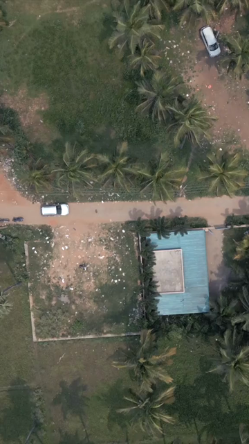 Vertical Aerial View of Rural Landscape Visakhapatnam Andhra Pradesh