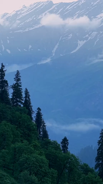Vertical Aerial View of Solang Valley Manali Himachal Pradesh