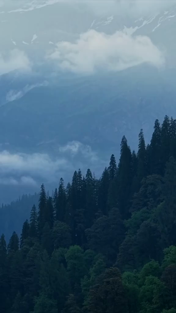 Vertical Aerial View of Solang Valley Manali Himachal Pradesh