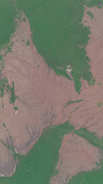 Vertical Aerial View of Tawa Reservoir and Satpura Landscape Madhya Pradesh India