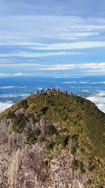 Vertical Aerial View of Top Station Mountain Peak in Munnar Kerala India