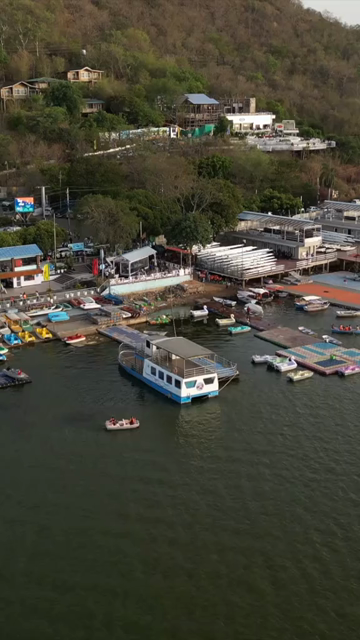 Vertical Aerial View of Upper Lake Bhojtal Bhopal