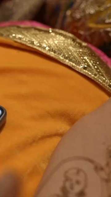 Vertical Close Up of Mehendi Applying on Bride's Hand