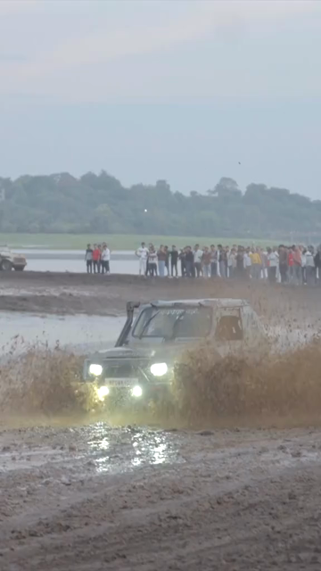20th August 2026 : Vertical Shot of Bhopal Mud Rally at Kaliyasot Dam Madhya Pradesh India