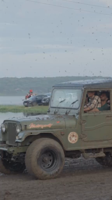 20th August 2026 : Vertical Shot of Bhopal Mud Rally at Kaliyasot Dam Madhya Pradesh India