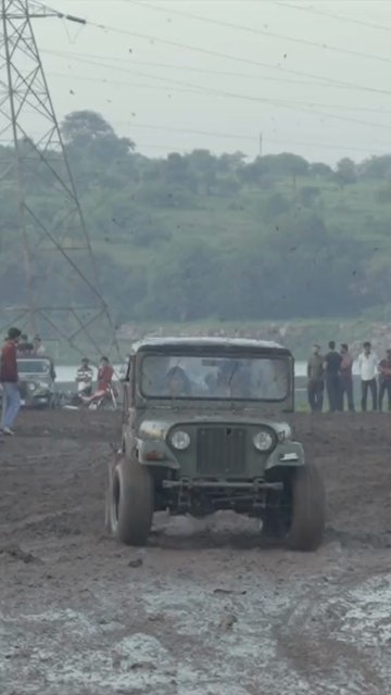 20th August 2026 : Vertical Shot of Bhopal Mud Rally at Kaliyasot Dam Madhya Pradesh India