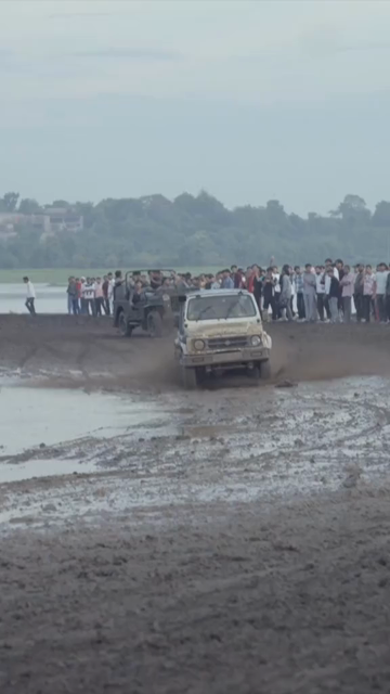 20th August 2026 : Vertical Shot of Bhopal Mud Rally at Kaliyasot Dam Madhya Pradesh India