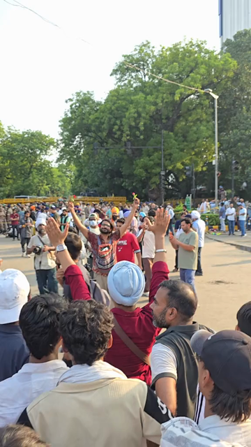 24th July 2026 : Vertical Shot of CJP Student Protest Over NEET Paper Leak at Jantar Mantar Delhi with protesters demanding the resignation of Union Education Minister Dharmendra Pradhan