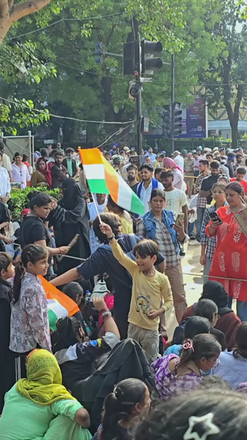 24th July 2026 : Vertical Shot of CJP Student Protest Over NEET Paper Leak at Jantar Mantar Delhi with protesters demanding the resignation of Union Education Minister Dharmendra Pradhan