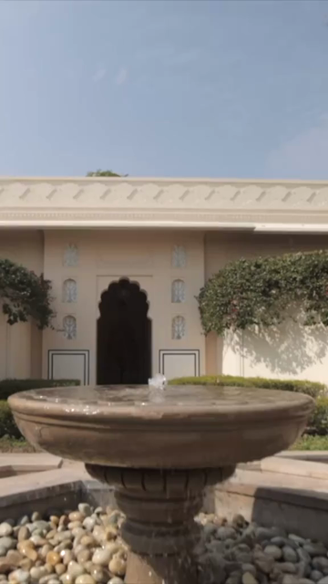 Vertical Shot of Elegant Indian Wedding Venue Decoration in India