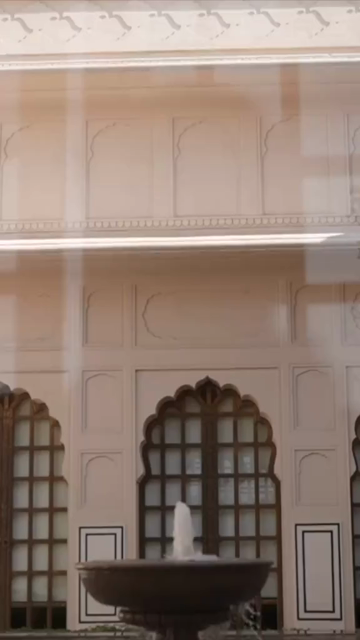 Vertical Shot of Elegant Indian Wedding Venue Decoration in India