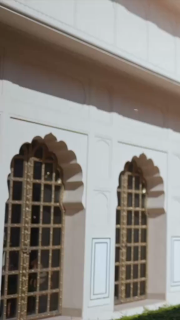 Vertical Shot of Elegant Indian Wedding Venue Decoration in India