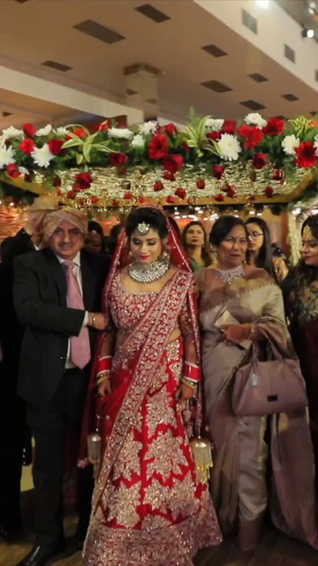 09th Feb 2026 : Vertical Shot of Family and Relatives Dancing During Indian Wedding Baraat