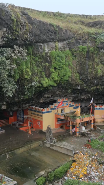 Vertical Shot of Gautameshwar Mahadev Temple Arnod Pratapgarh Rajasthan India